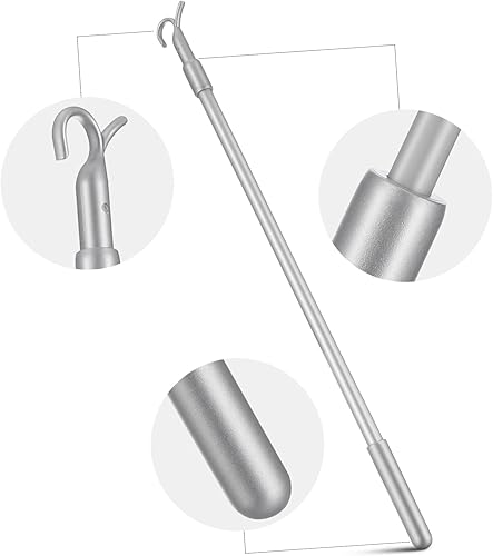 CORHAD Tringle De Store Vénitien Perche Telescopique Tiges De Rechange pour Stores Ajustable Rideaux Stores Bâtons Tringle De Store De Fenêtre Ouvre Aveugle D'aluminium - Nail Gallerys