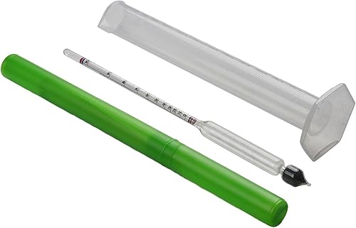 Mesure précise de la teneur en alcool avec hydromètre de 100 ml - Nail Gallerys