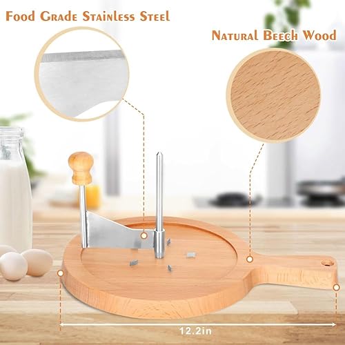 Qaautor Machine à Copeaux de Fromage, Trancheuse à Fromage à Disque, Machine à Copeaux Rotative, Manuelle, Machine à Copeaux de Chocolat B - Nail Gallerys