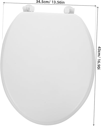 Veemoon Lunette De Toilette Mousse Épaissie Siège Confortable Pour Toilettes Élongées Accessoires De Salle De Bain Facile À Nettoyer - Nail Gallerys
