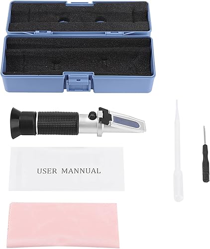 Ldafava Réfractomètre à Sucre, réfractomètre à Sucre Portable 0~32% testeur de Sucre Alimentaire jus vin bière Boisson pour la Maison, l'extérieur, Le verger - Nail Gallerys