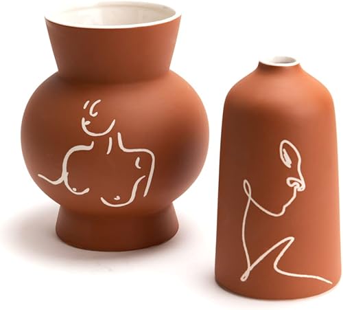 Amadeus - Vase terracotta femme corps - Nail Gallerys