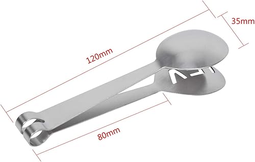 Pince à sachets de thé 12CM, outil léger pour sachets de thé en acier inoxydable - Nail Gallerys