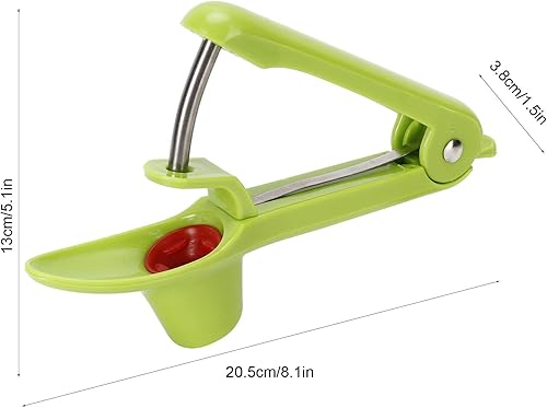 Dénoyauteur de cerises, outil de dénoyautage d'olives pour enlever les graines de cerises, outil de dénoyautage de noyaux de cerises avec un design de verrouillage peu encombrant, dissolvant de noyaux - Nail Gallerys