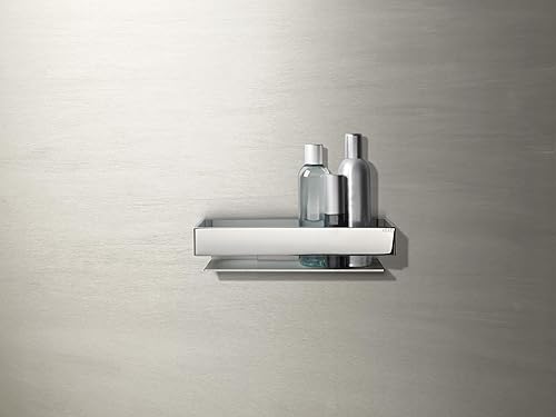 Keuco 11158010000 Rebord de Douche Edition 11 Chrome 300 mm, Argent Anodisé/Chromé, 335 x 82 x 120 - Nail Gallerys