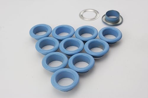 Lot de 60 œillets et rondelles en cuivre doré 10 mm pour vêtements, maroquinerie, sacs, travaux manuels et réparation de vêtements G86 - Nail Gallerys