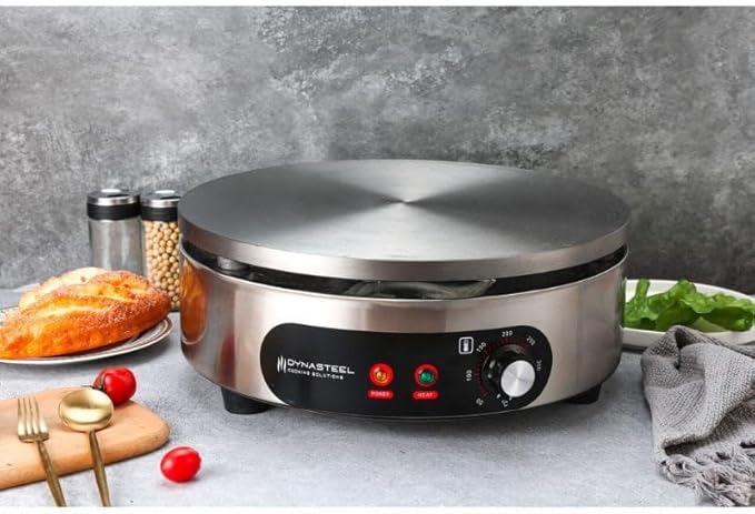 Crêpière Professionnelle Électrique - Ø 35 cm - Nail Gallerys