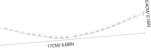 TOBBOMEY Faux Cils pour Poupées 3 5 Mm Cils Artisanaux Cils Simulés Réalistes Kit De Poupée Reborn - Nail Gallerys