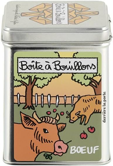 DLP - Boîte à Bouillons en Métal - Boeuf Vintage - Nail Gallerys