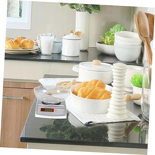 Uonlytech Plateau de Balance Électronique Plastique Transparent Accessoire pour Pesée de Cuisine pour Aliments et Ingrédients Compatible avec Échelles Numériques - Nail Gallerys