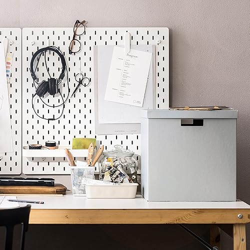 IKEA SKÅDIS Pegboard Blanc (56x56 cm) - Nail Gallerys