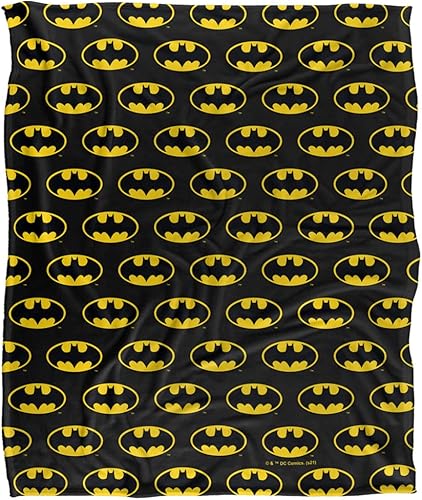 LOGOVISION Batman Couverture Soyeuse Super Douce 152 x 127 cm - Nail Gallerys