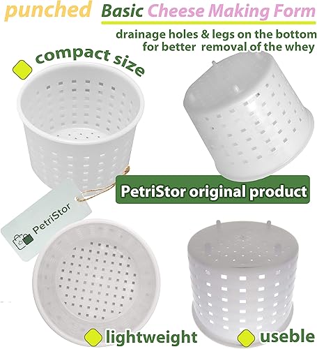 PetriStor Lot de 3 moules à fromage 300 ml - Nail Gallerys