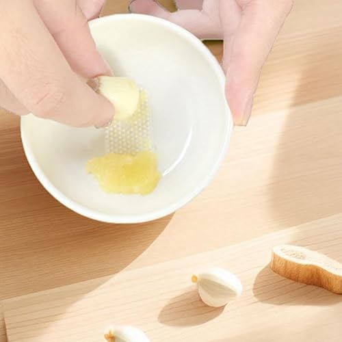 Plaque de râpe avancée en céramique blanche multifonction pour gingembre, ail, oignon, fromage, citron, chocolat, légumes et fruits dans la cuisine (B) - Nail Gallerys