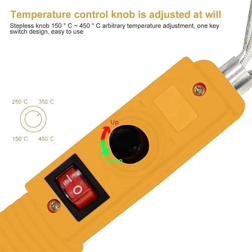 COYEUX Pot de Fusion de Plomb portatif 150W/250W/300W, Four à souder électrique, avec réglage 150-450 ℃, pour moules de Poids de pêche et Pendentif en métal - Nail Gallerys