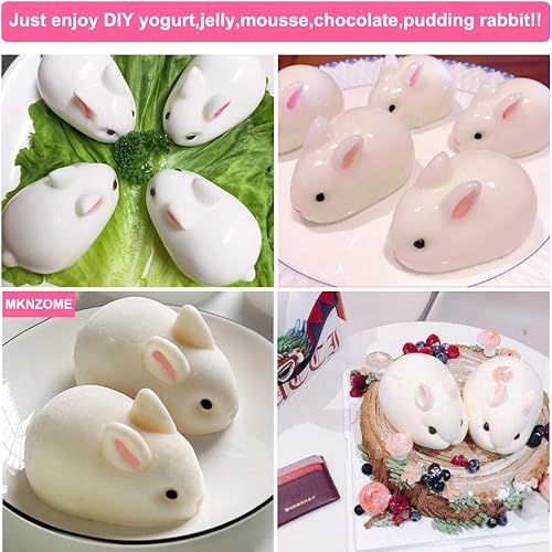 MKNZOME Moules en Silicone, 6 cavité en Forme de Rose Moule à Savon Moule de Cuisson ustensiles de Cuisson pour gâteau Savon Bonbons Chocolat Cupcake gelée Pain Pudding Muffin - Nail Gallerys