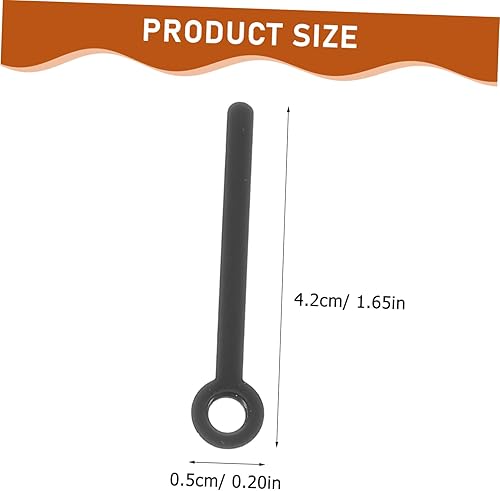 Lurrose 1 Ensemble d'horloge murale mécanisme d'horloge murale petites aiguilles d'horloge desk clock pendule de salon pendules murales kit mécanisme d'horloge Plastique Golden - Nail Gallerys