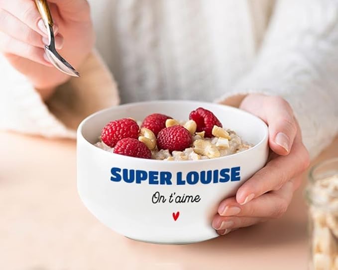 CADEAUX.COM - Bol personnalisable pour Homme de 80 ans - Message Personnalisable - Bol Personnalisé - Cadeau Anniversaire - Cadeau Homme - Nail Gallerys