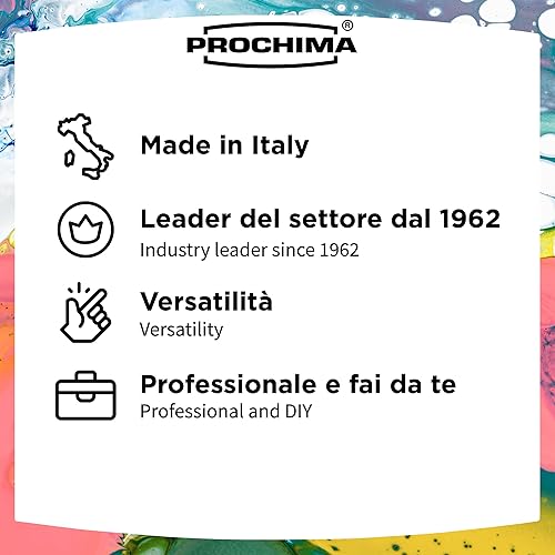 PROCHIMA GE711K10 Marmorina Blanche (Poudre mélangée à l'eau), Blanc, 10 KG - Nail Gallerys