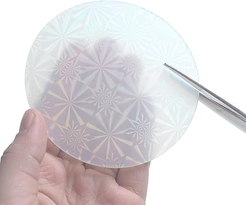 Moules holographiques ronds carrés en silicone pour moulage de résine époxy, moule holographique en résine pour loisirs créatifs, décoration d'intérieur - Nail Gallerys