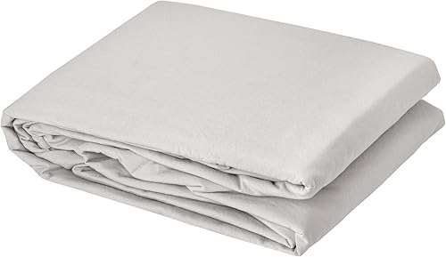 Housse D'édredon Cap Ferret Coton Lavé, 80cm x 200cm Taille, Perle, Twin - Nail Gallerys