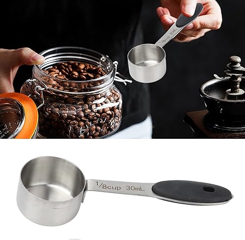 Cuillère à café en Acier Inoxydable, 1/8 Tasse, 30ml, Cuillère à Mesurer pour café, thé, Sucre, Farine - Nail Gallerys