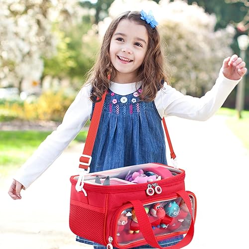 Tonie Carry Case, Étui De Transport pour Toniebox, Étui De Transport pour Toniebox StarterSet Et Accessoires, Sac De Rangement pour Jouet Enfant, Sac De Rangement Boîte De Transport Audio Toniebox - Nail Gallerys