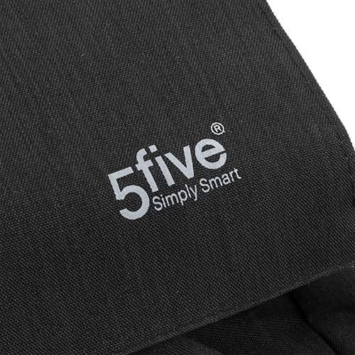 Five - Chariot de Courses 6 Roues en Métal Noir Nomade H 99 cm - Nail Gallerys