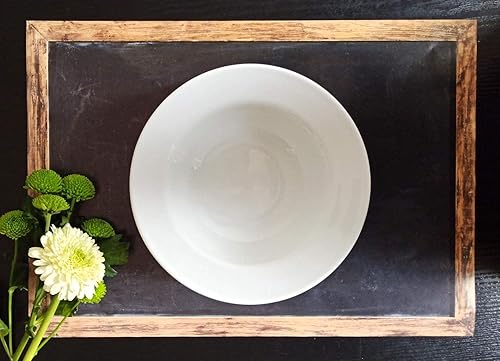 Logbuch-Verlag Lot de 50 sets de table jetables en papier aspect craie noir marron DIN A3 – Sets de table jetables pour restaurant 42 x 29,7 cm - Nail Gallerys