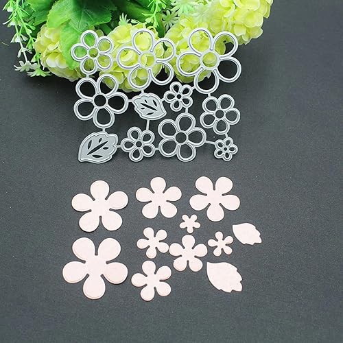 Limtula Matrices Découpe Fleurs Pochoirs Gaufrage Pétales pour Fabrication Cartes d'anniversaire D'invitation Bricolage Scrapbooking Album Photo - Nail Gallerys
