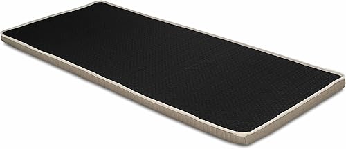 EVERGREENWEB - Matelas en Mousse Enroulable 90x195 H 5 cm Support Ergonomique - Pliant Matelas Portable Épaissir Coussin Tatami Topper Matelas pour Accueil Camping Lit Twist Bed Easy - Nail Gallerys