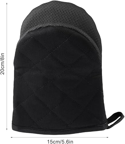 Lot de 2 Gant Four, Gant Four Anti Chaleur Gants de Cuisine Gant Anti Chaleur en Coton Extra Longs Gants de Cuisine Antidérapants pour Pâtisserie Cuisson Grillage à Micro-Ondes - Nail Gallerys