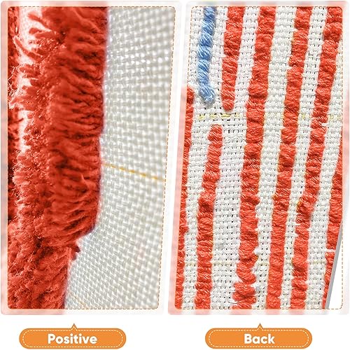 Tissu De Tufting,Aomdom 2M*1,5M Tissu Tufting avec Ligne Guidage Tissu de Moine Tissu De Support De Tapis Primaire Tissu pour Pistolet à tufting de Tapis de tufting Principal - Nail Gallerys