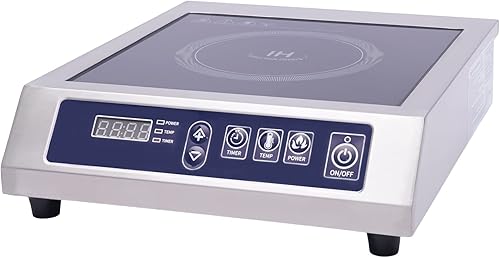 Plaque de cuisson à induction, magnétique, 3500 W, pour les travaux de cuisson professionnels - Nail Gallerys