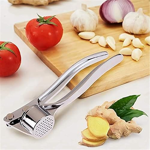 Générique Practical and ProfessionalPresse-ail Broyeur Hachoir Cuisine en Acier Inoxydable Ail Smasher Presse À Main en Acier Inoxydable Presse Outil De Presse Manuel - Nail Gallerys