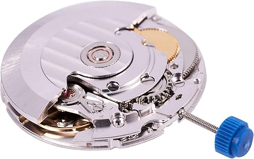 Pour ETA 2824-2 Sellita SW200 Blanc 3H Mouvement d'horloge mécanique, Argenté. - Nail Gallerys