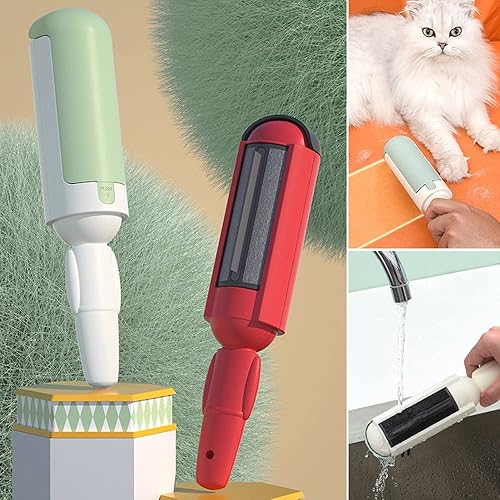 Throushine Lunesouri Brosse ADHÉSIVE pour Animaux DOMESTIQUES (Vert) - Nail Gallerys
