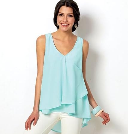 McCall's Patterns Patron de Robe pour Femme, Blanc, ZZ (LRG-XLG-XXL) - Nail Gallerys