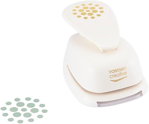 Vaessen Creative Perforatrice Confettis Fleur - Ø 5 cm - pour Projets DIY, Papier Scrapbooking, Plastique Fou, Bullet Journaling, Cartes de Vœux, Papier Découpage, Étiquettes, Décorations - Nail Gallerys