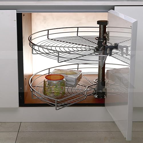 Jolre Étagères pivotantes à 270°, étagères pivotantes, armoires de carrousel, ferrures pivotantes, armoires de cuisine pivotantes, étagères de cuisine. - Nail Gallerys