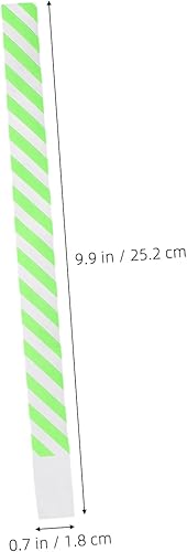 TOYANDONA 100 Pièces Bracelet en Papier Bracelet D'événement Vert Papier - Nail Gallerys