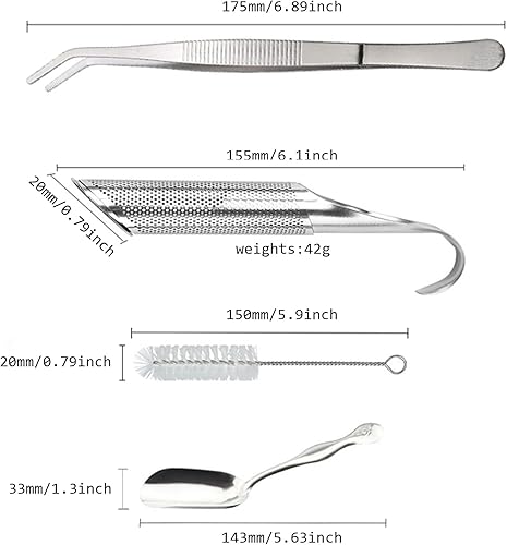 Lot de 2 Filtres à thé en Acier Inoxydable, Diffuseur de thé Réutilisable Infuseur à thé à long Manche Passoire à thé en Maille pour thé en Vrac, épices, Parfait pour Accrocher Sur une Tasse - Nail Gallerys