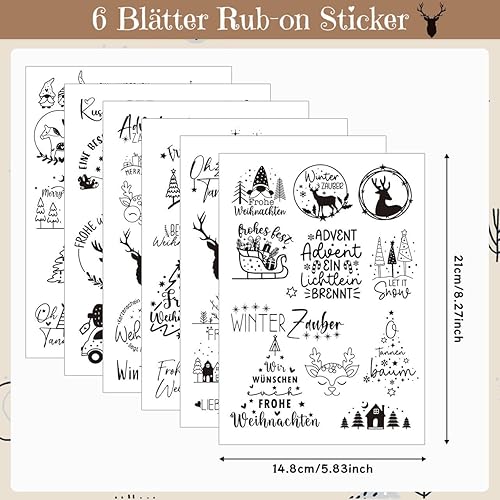 Rub On Lot de 2 autocollants en forme de cœur avec dictons pour meubles Raysin Keraflott Meubles en verre et bois Autocollants de transfert Rub-On DIY Décoration cœurs - Nail Gallerys