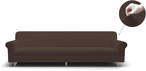 Italian Bed Linen Housse de canapé Fashionable, Gris foncé 2 Places - Nail Gallerys