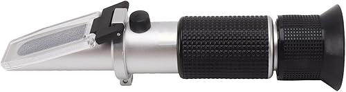 RGBS Réfractomètre de compteur de lait avec équipement de test de lait ATC, échelle de lait portative de 0 à 20 % - Nail Gallerys