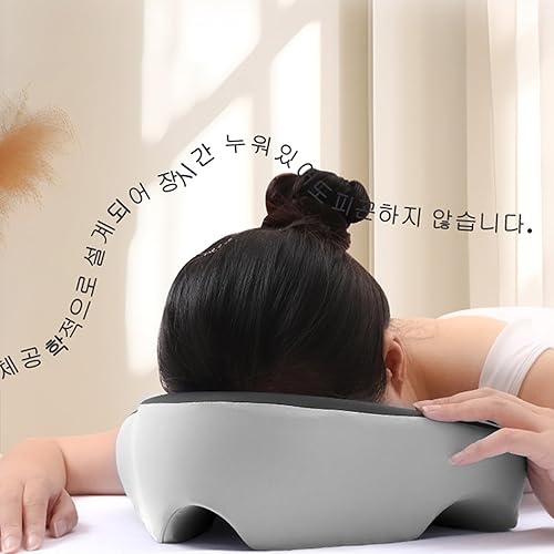 Coussins de massage face vers le bas pour post-chirurgie oculaire et relaxation faciale en mousse à mémoire de forme douce - Nail Gallerys