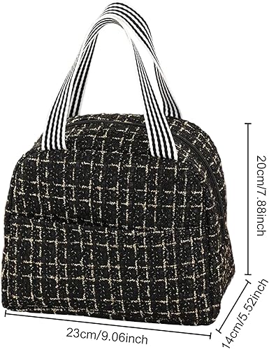 Nanxson Sac Isotherme Repas, Petit Sac Lunch Box Étanches, Sac Glaciere Imperméable, 5L Sac Lunch Isotherme pour Homme Femme Enfant École Bureau Pique-nique (6L,Marine) - Nail Gallerys