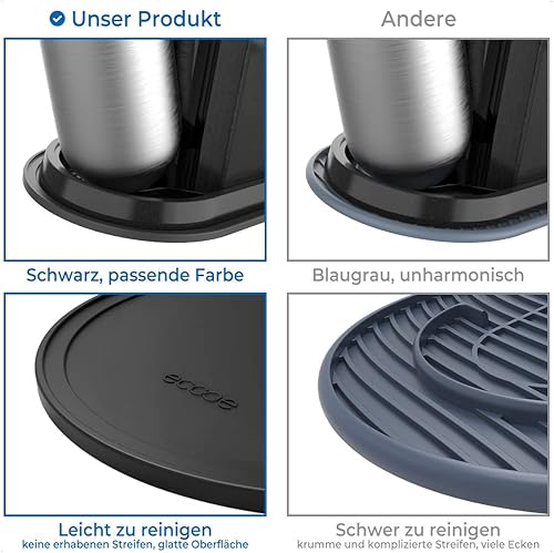 ecooe Tapis d'égouttement en Silicone Compatible avec Les SodaStream Crystal - Imperméable et antidérapant - Nail Gallerys