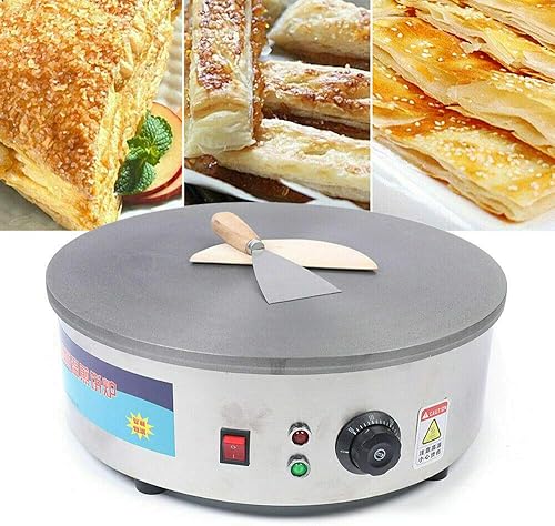Appareil à crêpes à gaz professionnel 2800 W 45 cm 220 V - Nail Gallerys