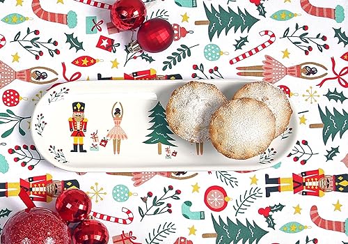 Dexam Assiette de service ovale Casse-noisette - Nail Gallerys